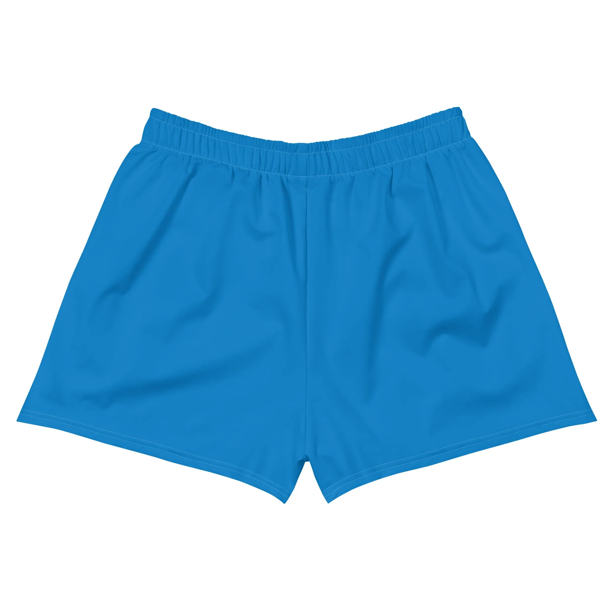 XCLUSIF POETIX BLUE & WHITE LOGO Women’s Athletic Shorts