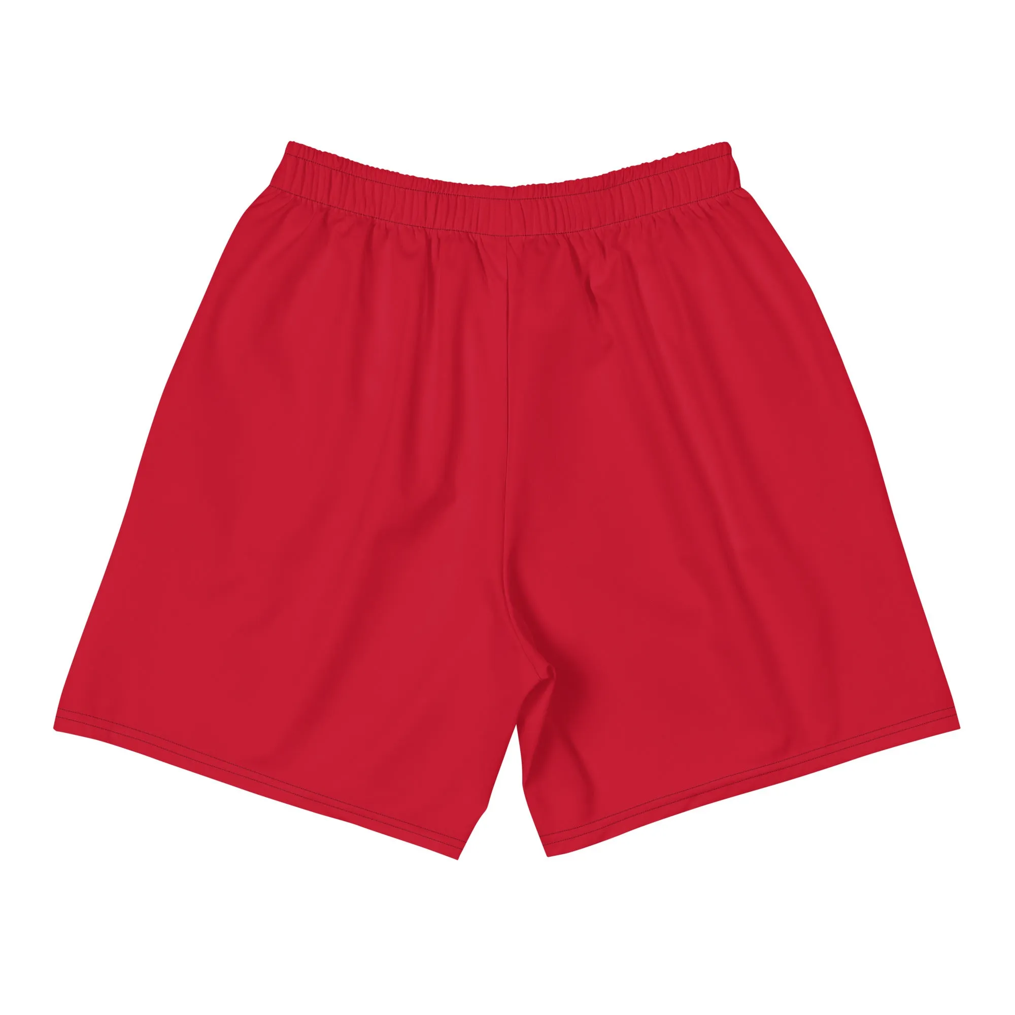 XCLUSIF POETIX RED & BLACK LOGO Men's Athletic Shorts