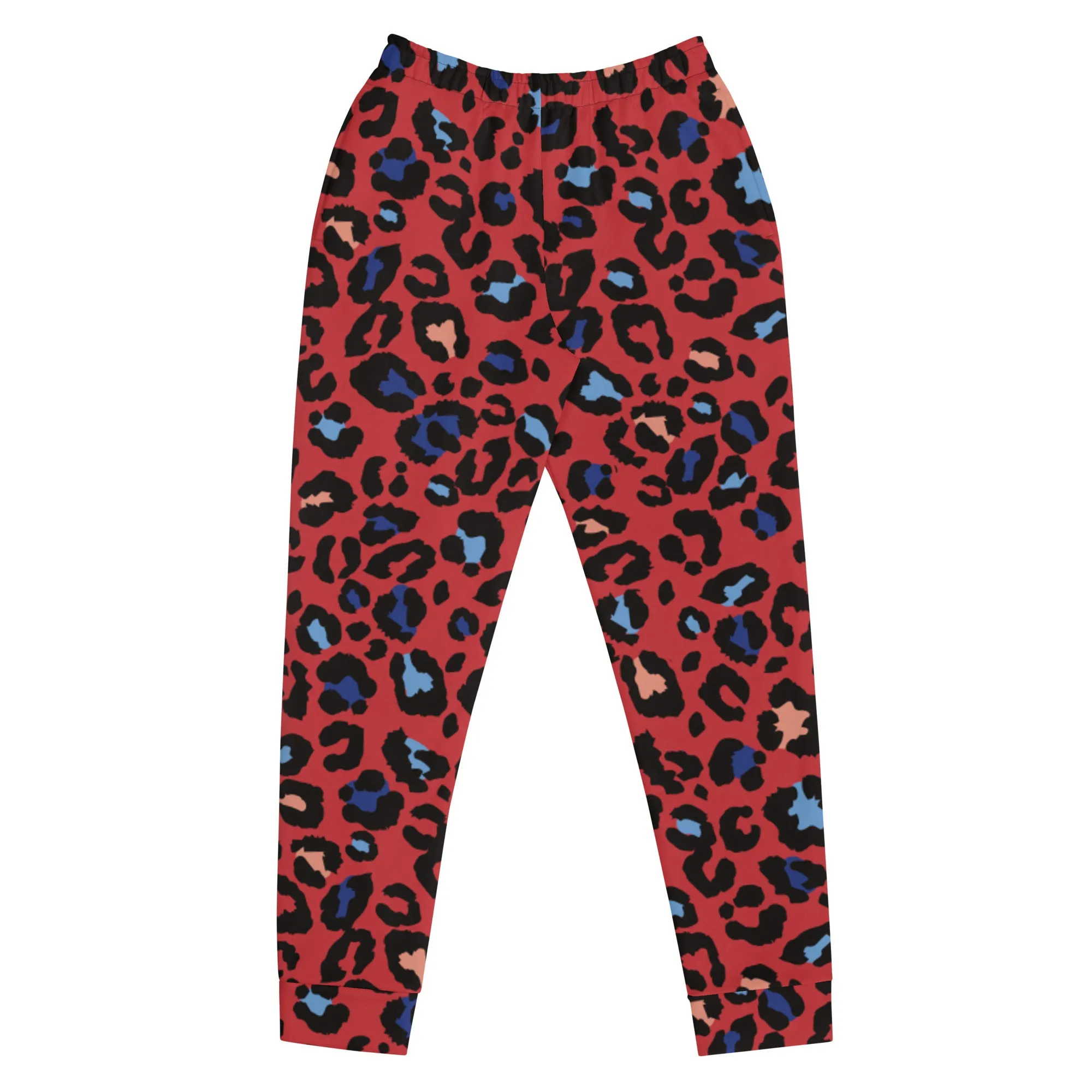 XCLUSIF POETIX RED LEOPARD Women's Joggers