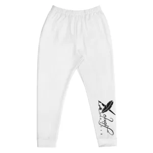 XCLUSIF POETIX WHITE & BLACK Men's Joggers