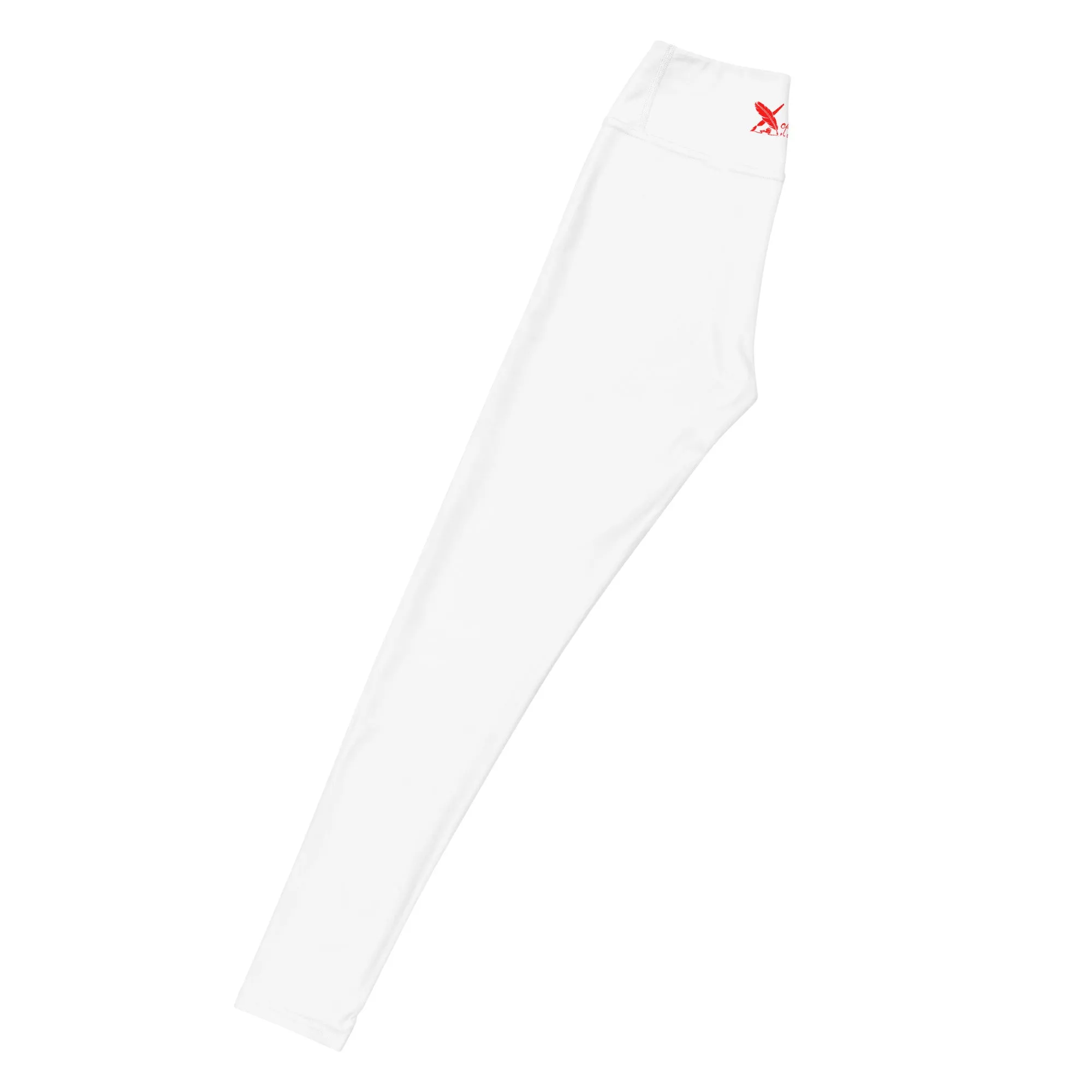 XCLUSIF POETIX WHITE & RED Women's Leggings