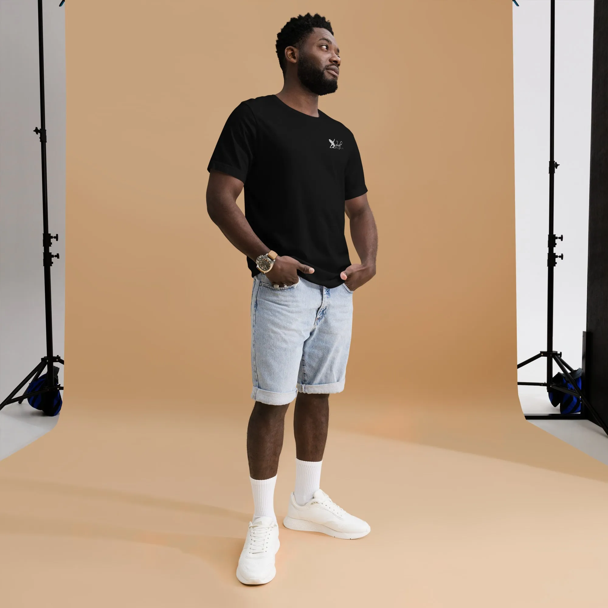 XCLUSIF POETIX WHITE LOGO Unisex t-shirt