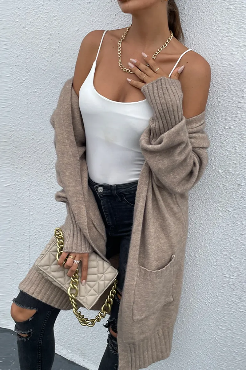 Xieyinshe Casual Solid Patchwork Pocket Tops