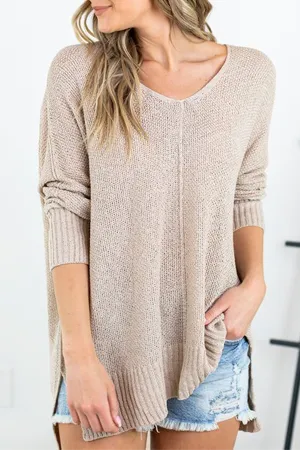 Xieyinshe Casual Solid Split Joint Tops