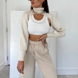 Y2K Knitted Crop Top