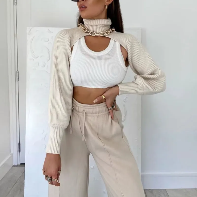 Y2K Knitted Crop Top