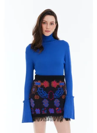 Yael Fringe Skirt
