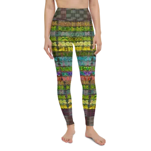 Yoga Leggings (Her/Muliebris)(Butterfly Glade Tree Link Pride Stripes) RJSTHs2022 RJS
