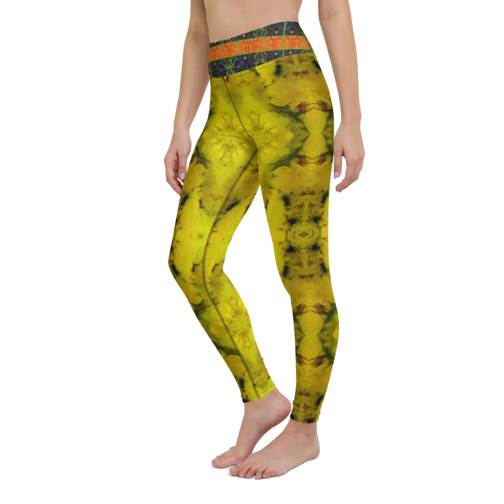 Yoga Leggings (Her/Muliebris)(Tree Link Stripe) RJSTH@Fabric#1 RJSTHs2021 RJS
