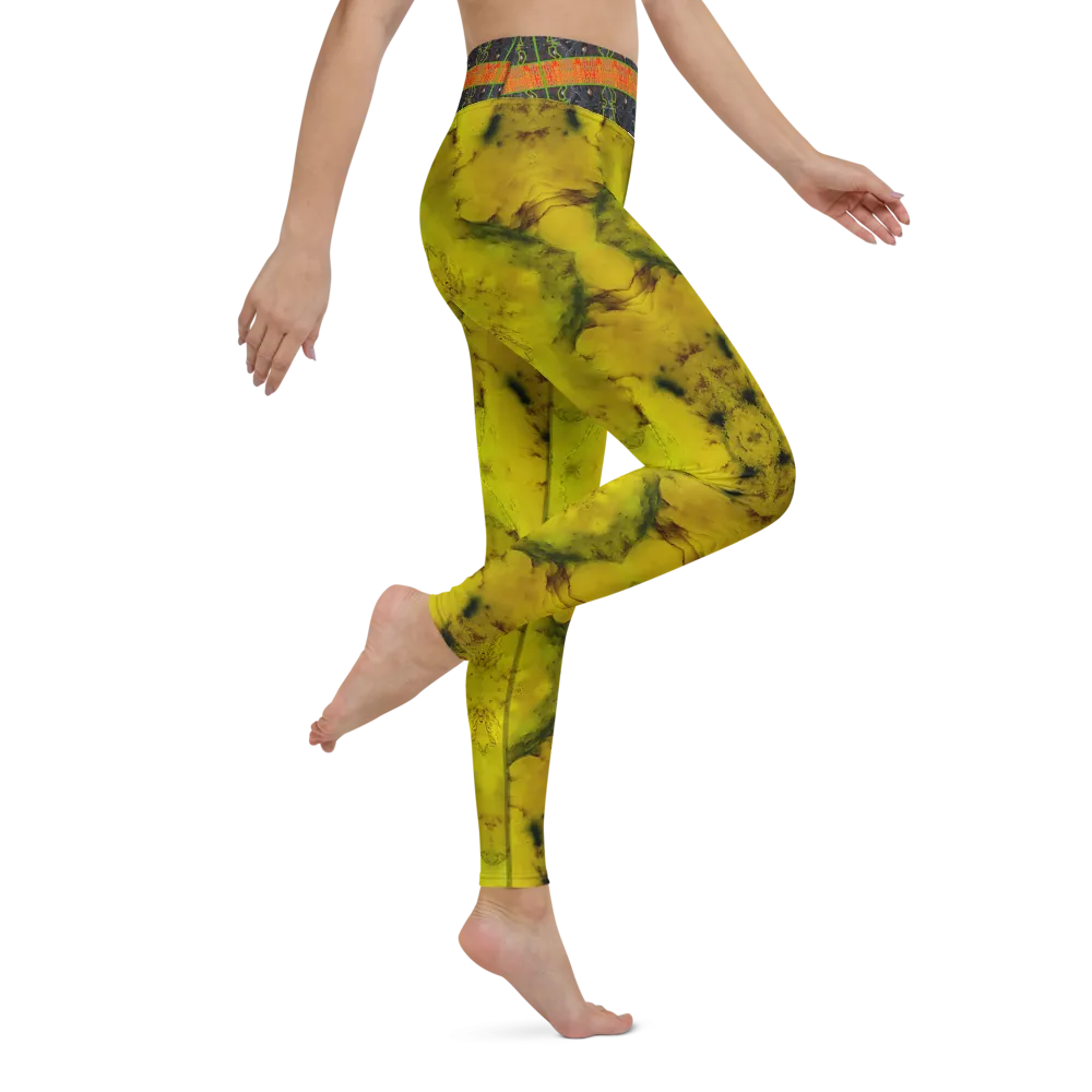 Yoga Leggings (Her/Muliebris)(Tree Link Stripe) RJSTH@Fabric#1 RJSTHs2021 RJS