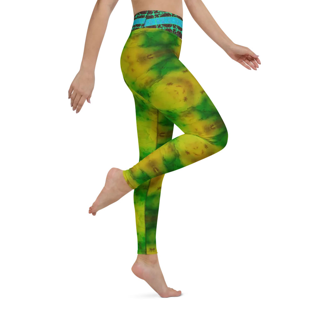 Yoga Leggings (Her/Muliebris)(Tree Link Stripe) RJSTH@Fabric#10 RJSTHs2021 RJS