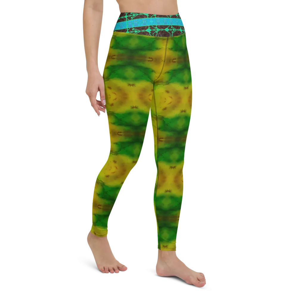 Yoga Leggings (Her/Muliebris)(Tree Link Stripe) RJSTH@Fabric#10 RJSTHs2021 RJS