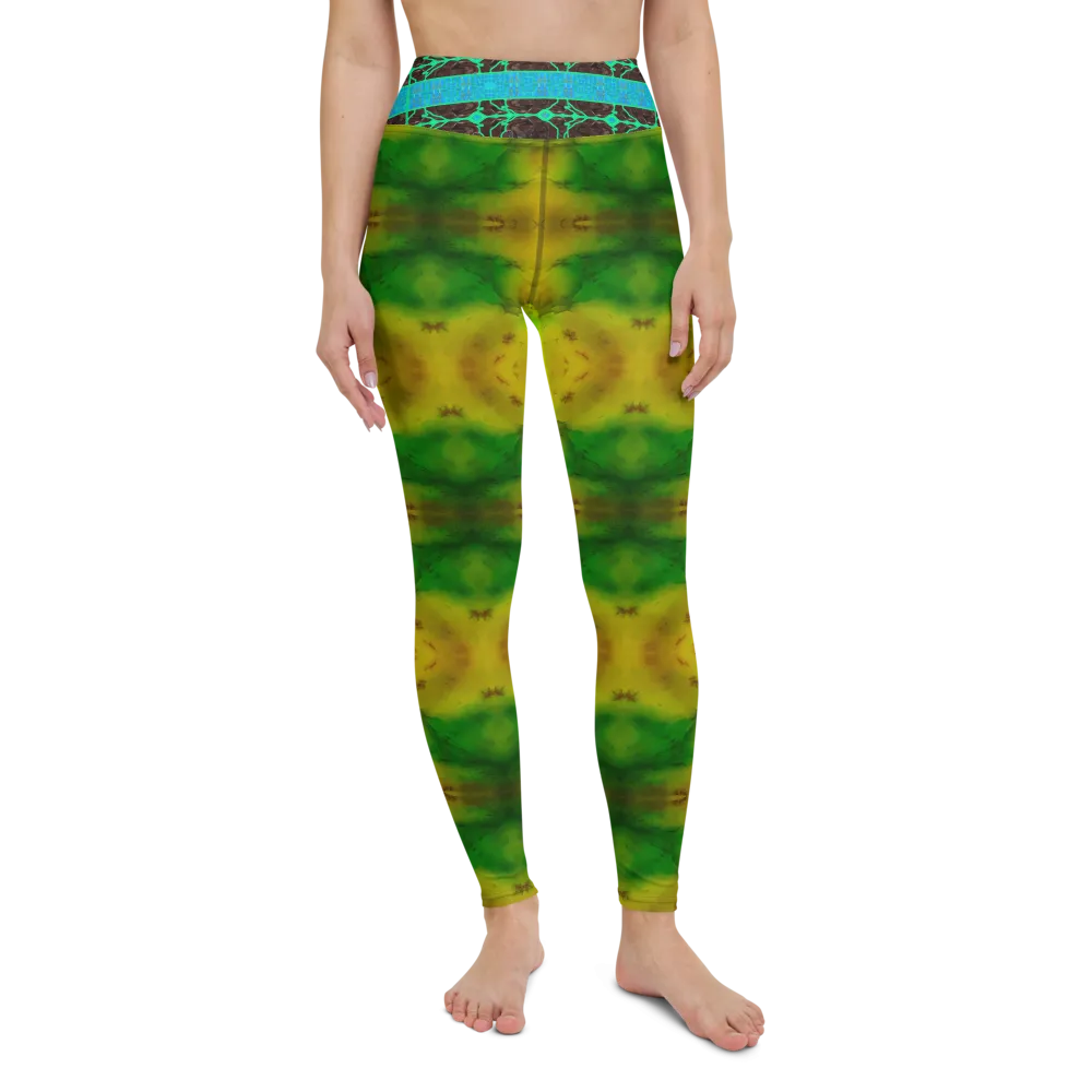 Yoga Leggings (Her/Muliebris)(Tree Link Stripe) RJSTH@Fabric#10 RJSTHs2021 RJS