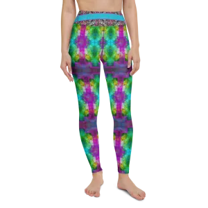 Yoga Leggings (Her/Muliebris)(Tree Link Stripe) RJSTH@Fabric#11 RJSTHs2021 RJS