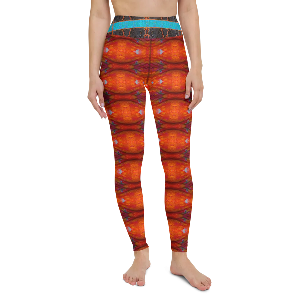 Yoga Leggings (Her/Muliebris)(Tree Link Stripe) RJSTH@Fabric#12 RJSTHs2021 RJS