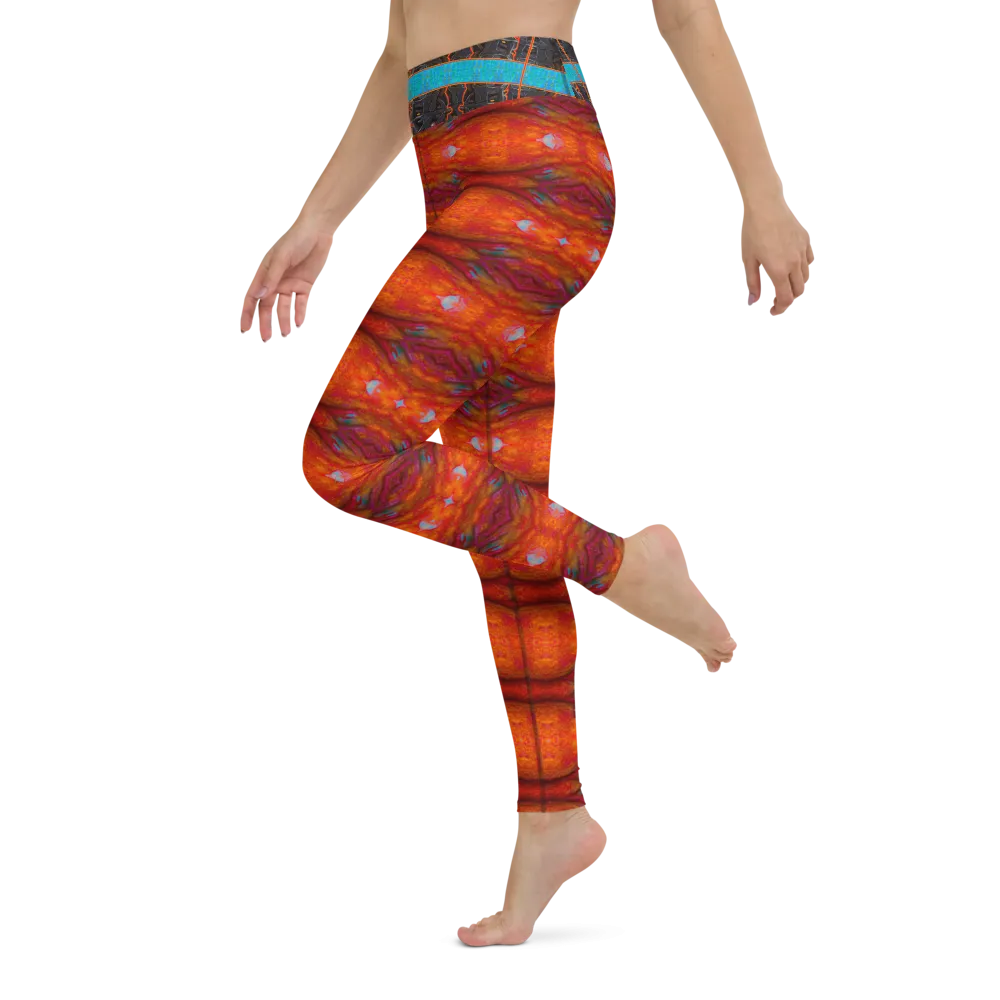 Yoga Leggings (Her/Muliebris)(Tree Link Stripe) RJSTH@Fabric#12 RJSTHs2021 RJS