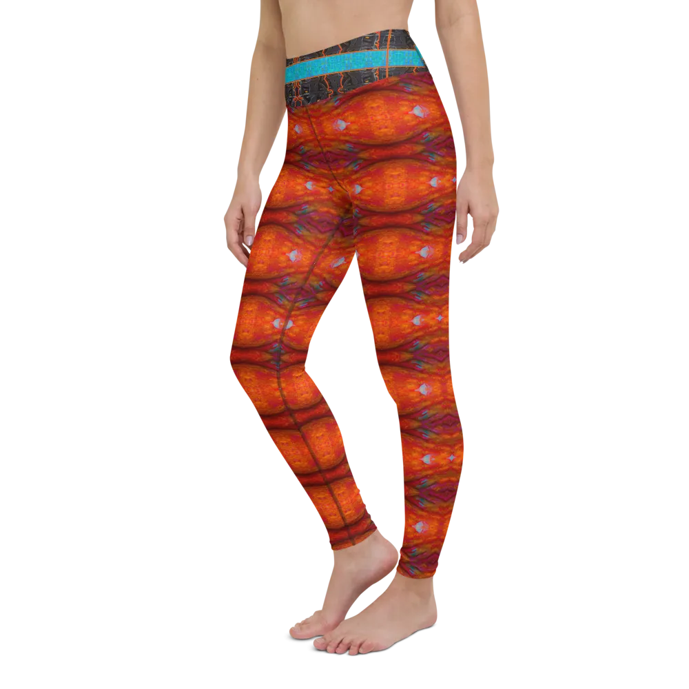 Yoga Leggings (Her/Muliebris)(Tree Link Stripe) RJSTH@Fabric#12 RJSTHs2021 RJS