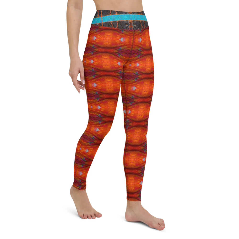 Yoga Leggings (Her/Muliebris)(Tree Link Stripe) RJSTH@Fabric#12 RJSTHs2021 RJS