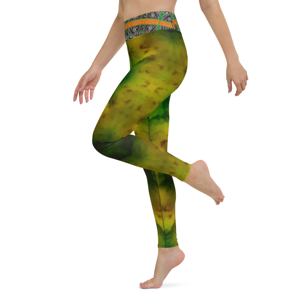 Yoga Leggings (Her/Muliebris)(Tree Link Stripe) RJSTH@Fabric#3 RJSTHs2021 RJS
