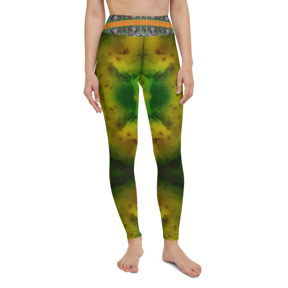 Yoga Leggings (Her/Muliebris)(Tree Link Stripe) RJSTH@Fabric#3 RJSTHs2021 RJS