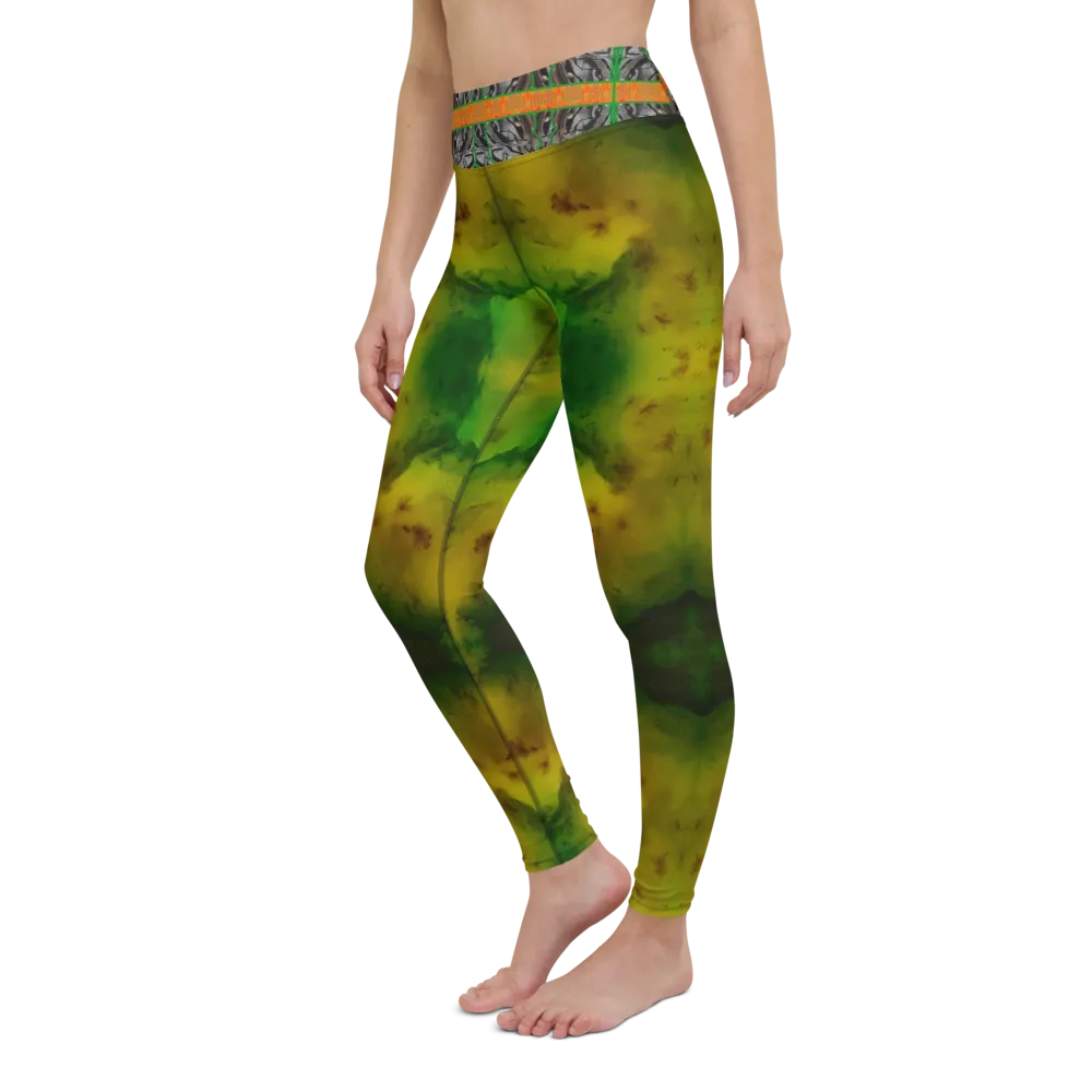 Yoga Leggings (Her/Muliebris)(Tree Link Stripe) RJSTH@Fabric#3 RJSTHs2021 RJS