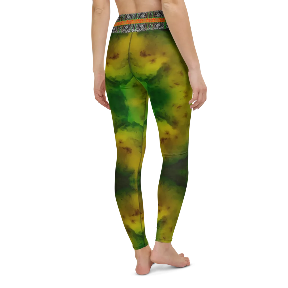 Yoga Leggings (Her/Muliebris)(Tree Link Stripe) RJSTH@Fabric#3 RJSTHs2021 RJS