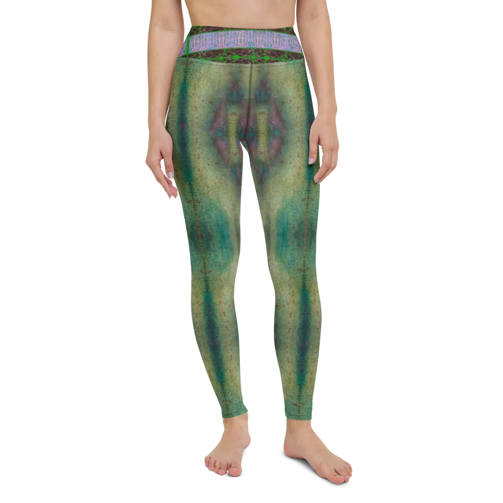 Yoga Leggings (Her/Muliebris)(Tree Link Stripe) RJSTH@Fabric#4 RJSTHs2021 RJS
