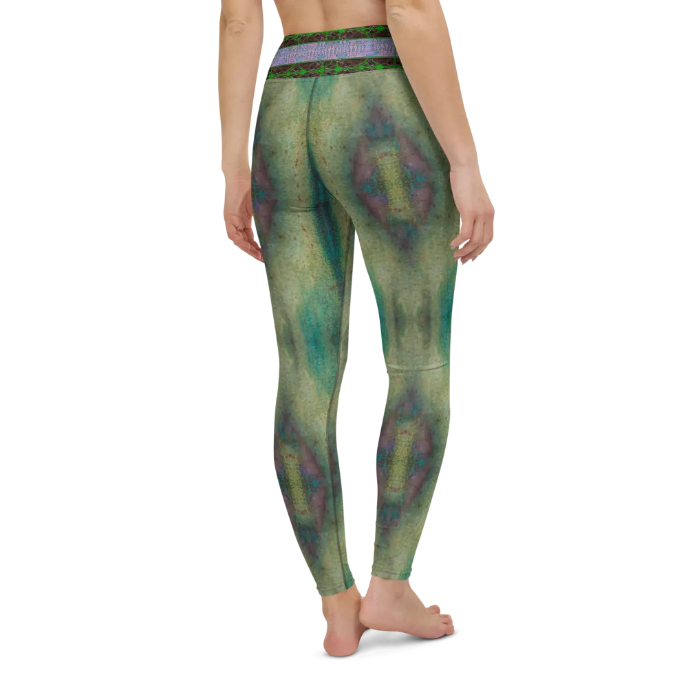 Yoga Leggings (Her/Muliebris)(Tree Link Stripe) RJSTH@Fabric#4 RJSTHs2021 RJS