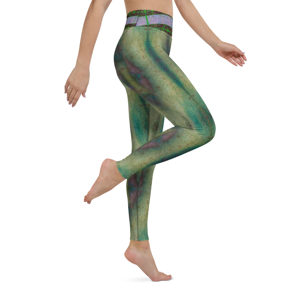Yoga Leggings (Her/Muliebris)(Tree Link Stripe) RJSTH@Fabric#4 RJSTHs2021 RJS