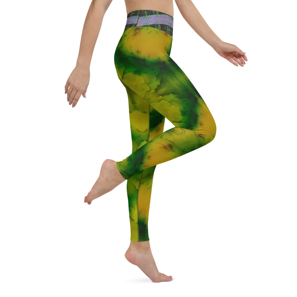 Yoga Leggings (Her/Muliebris)(Tree Link Stripe) RJSTH@Fabric#5 RJSTHs2021 RJS