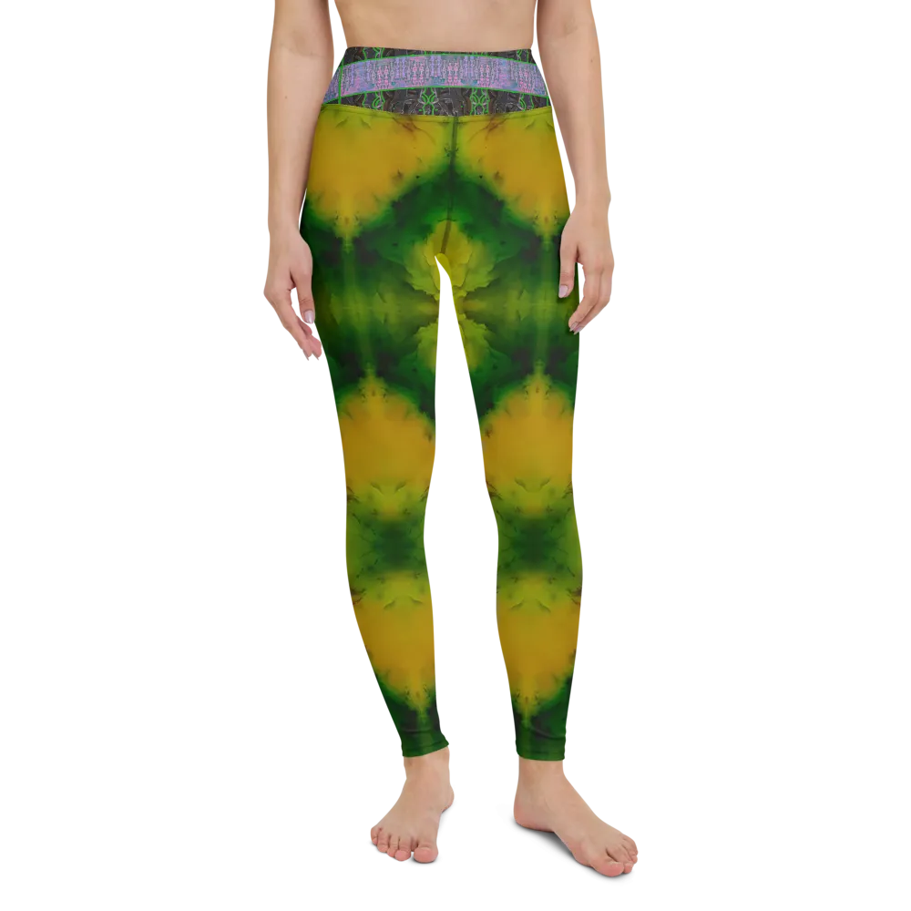Yoga Leggings (Her/Muliebris)(Tree Link Stripe) RJSTH@Fabric#5 RJSTHs2021 RJS