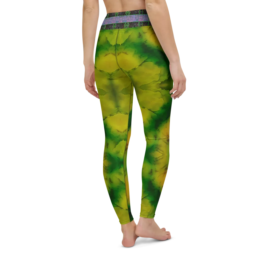 Yoga Leggings (Her/Muliebris)(Tree Link Stripe) RJSTH@Fabric#5 RJSTHs2021 RJS