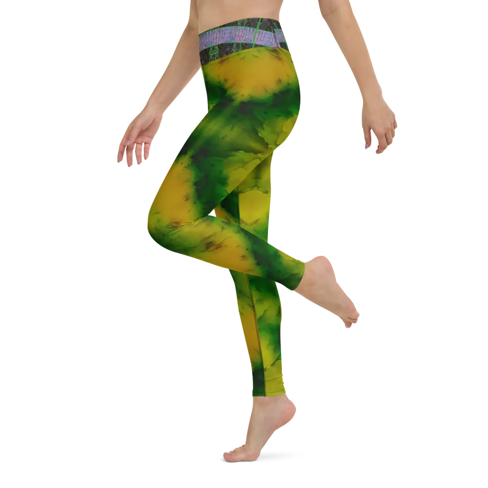 Yoga Leggings (Her/Muliebris)(Tree Link Stripe) RJSTH@Fabric#5 RJSTHs2021 RJS