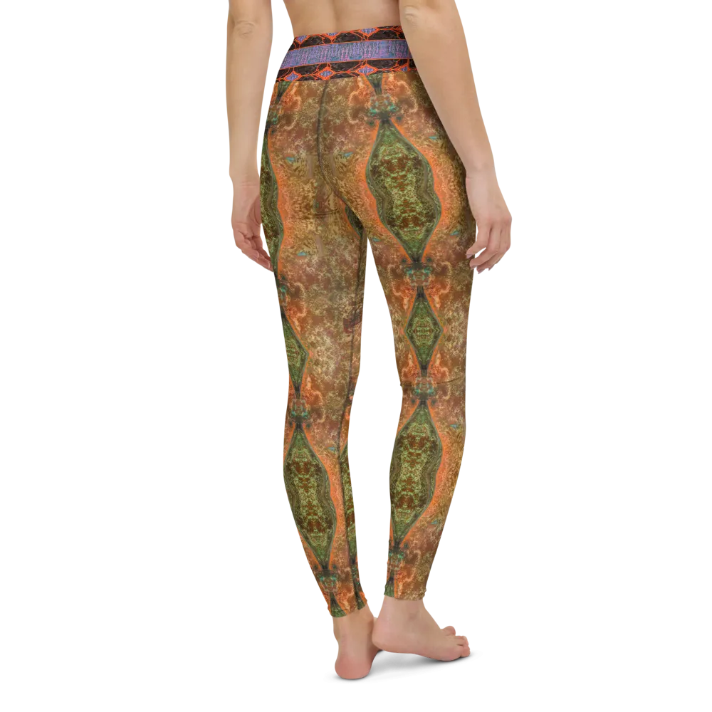 Yoga Leggings (Her/Muliebris)(Tree Link Stripe) RJSTH@Fabric#6 RJSTHs2021 RJS
