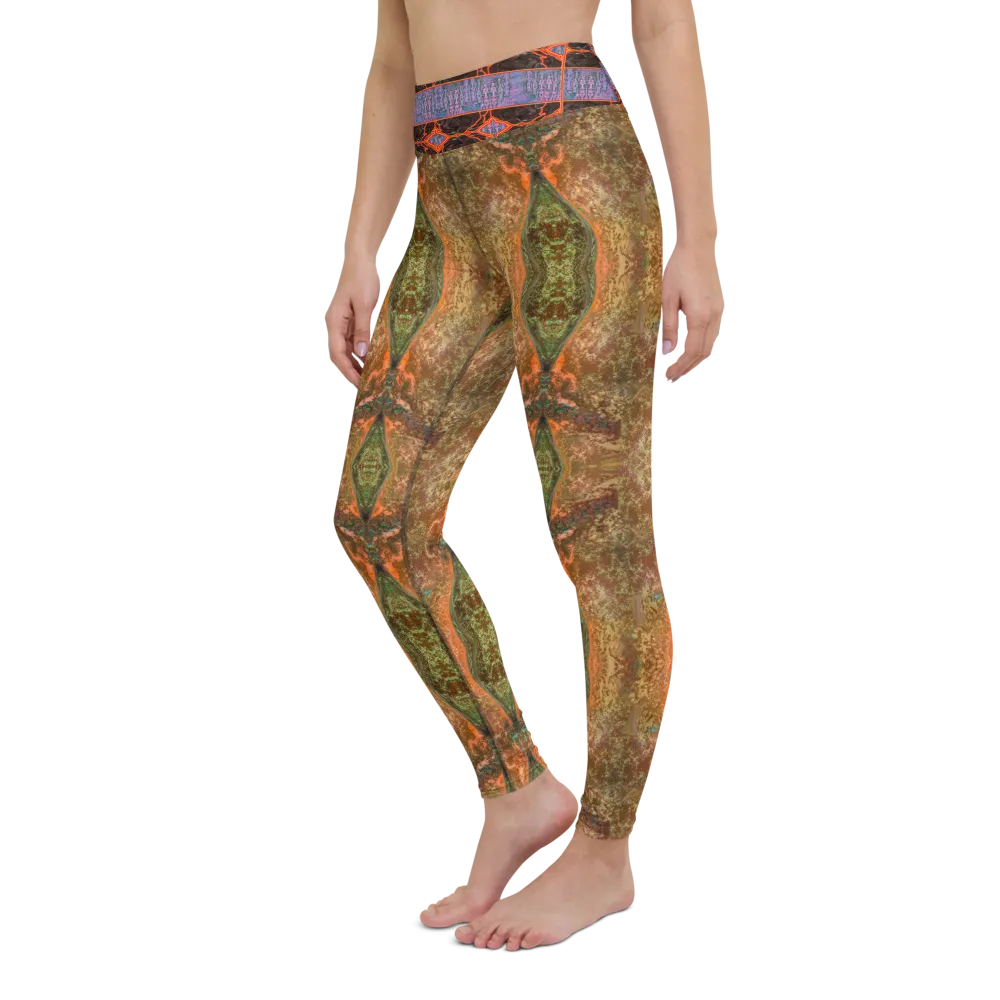Yoga Leggings (Her/Muliebris)(Tree Link Stripe) RJSTH@Fabric#6 RJSTHs2021 RJS