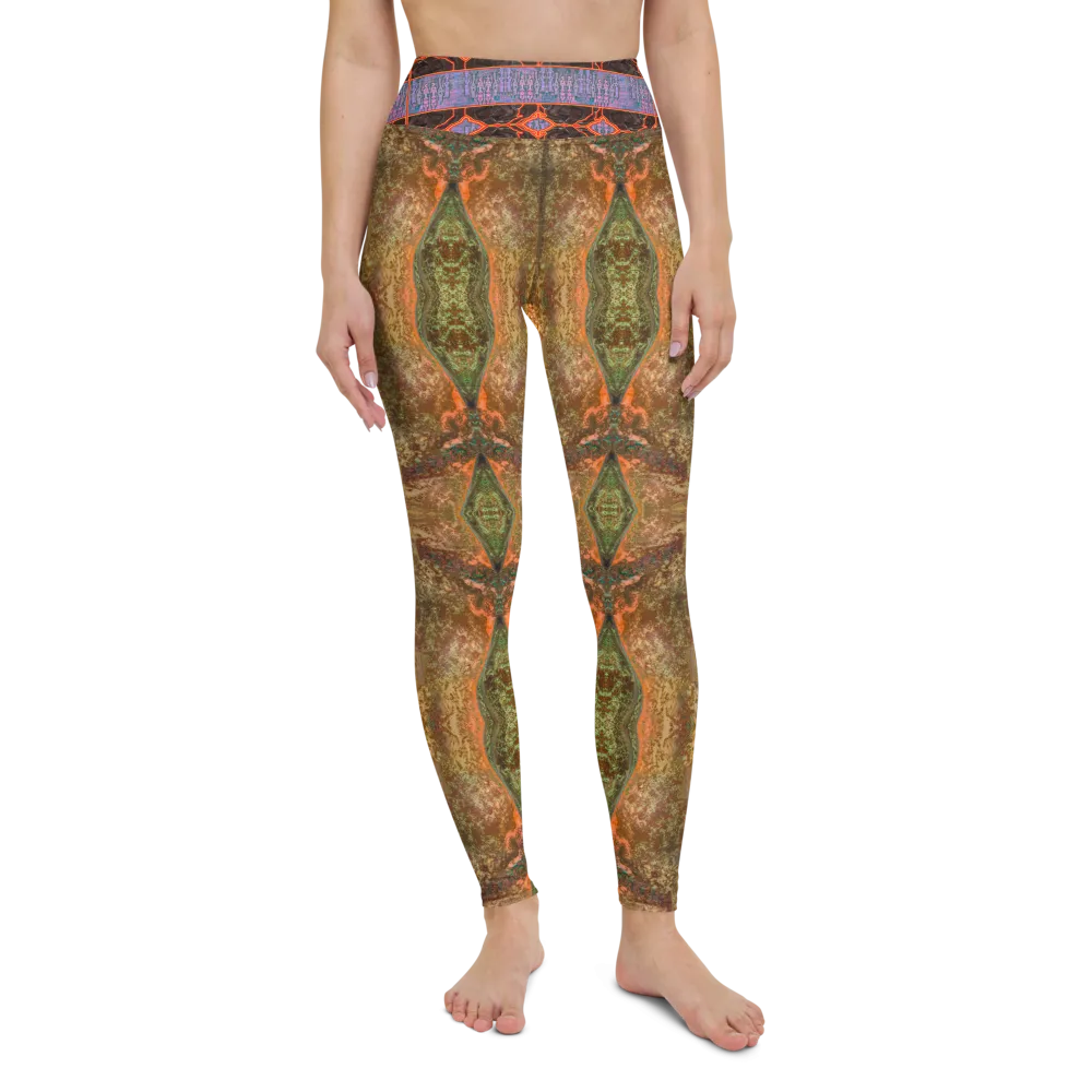 Yoga Leggings (Her/Muliebris)(Tree Link Stripe) RJSTH@Fabric#6 RJSTHs2021 RJS