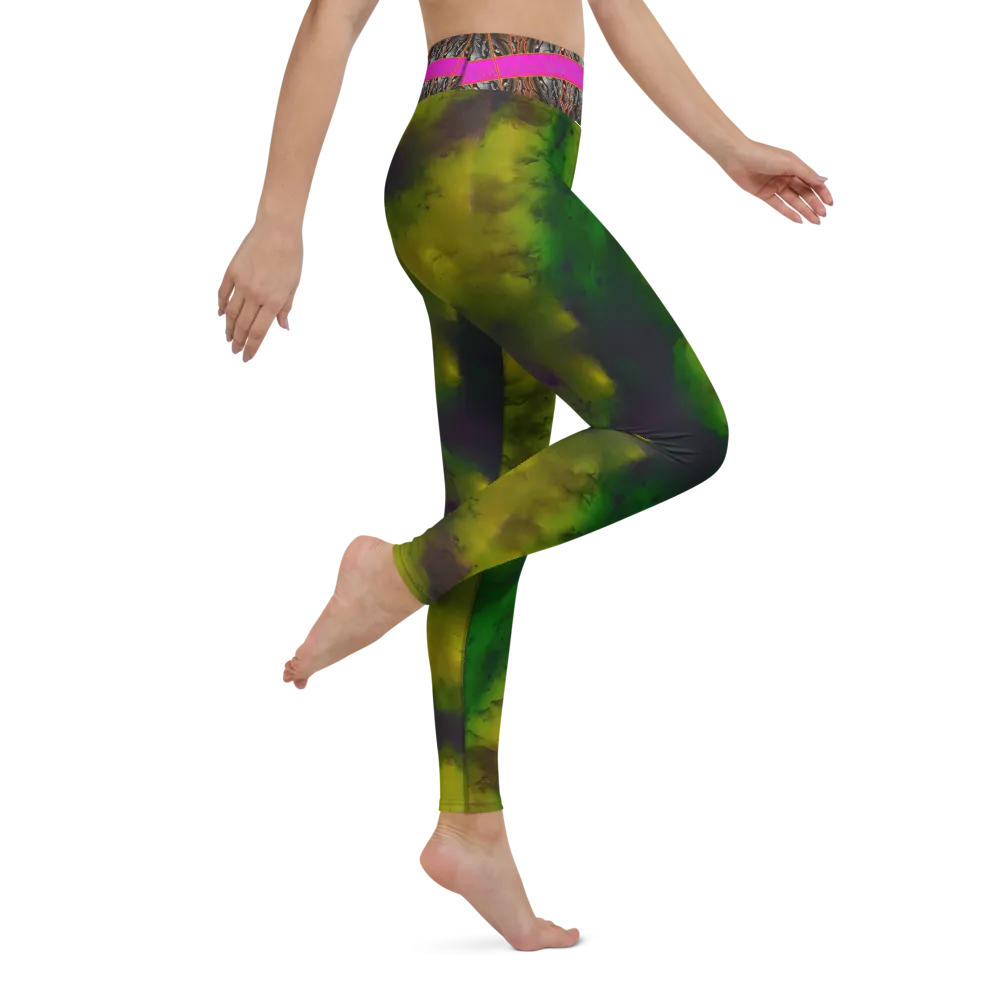 Yoga Leggings (Her/Muliebris)(Tree Link Stripe) RJSTH@Fabric#7 RJSTHs2021 RJS