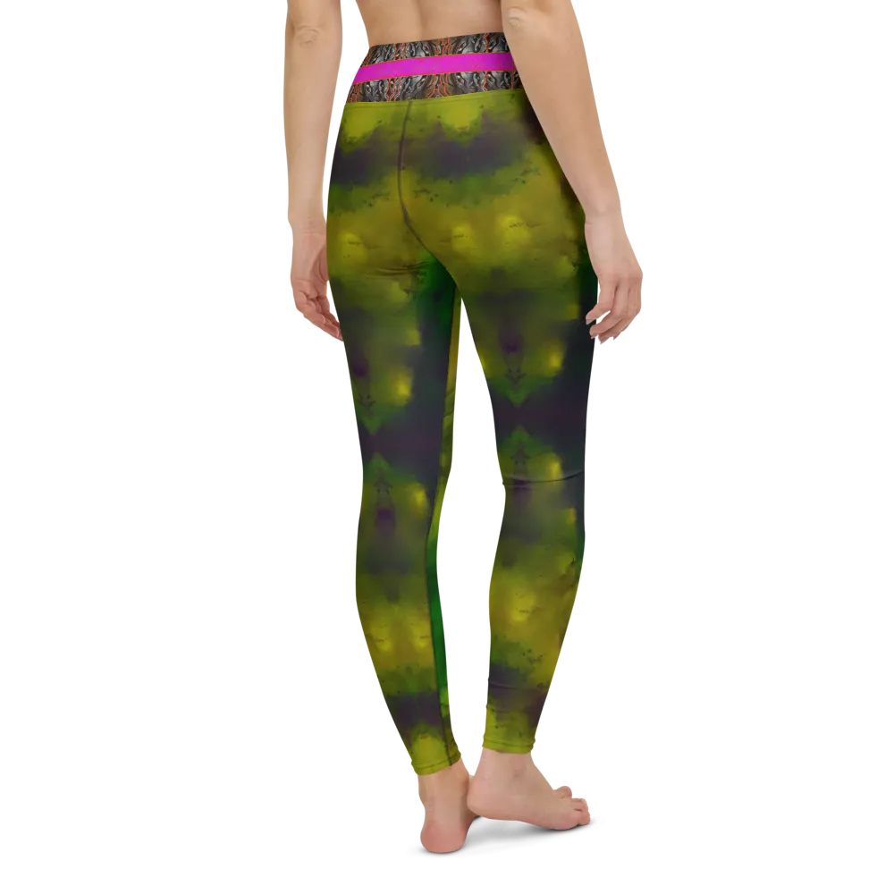 Yoga Leggings (Her/Muliebris)(Tree Link Stripe) RJSTH@Fabric#7 RJSTHs2021 RJS