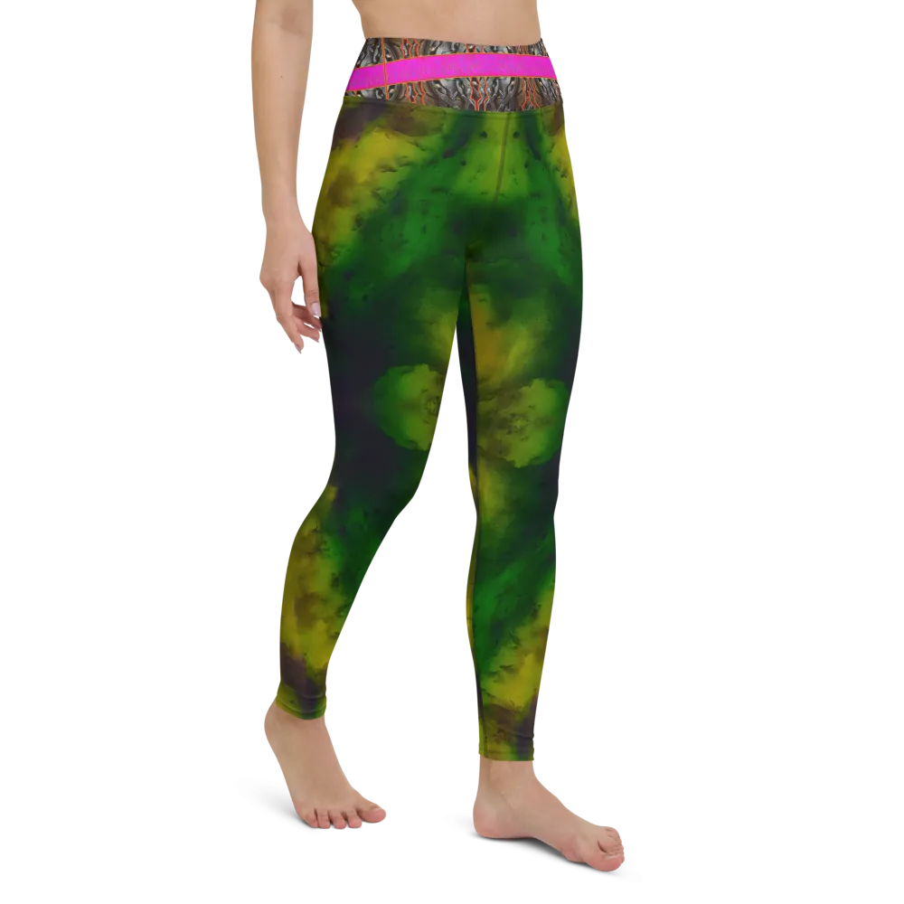 Yoga Leggings (Her/Muliebris)(Tree Link Stripe) RJSTH@Fabric#7 RJSTHs2021 RJS