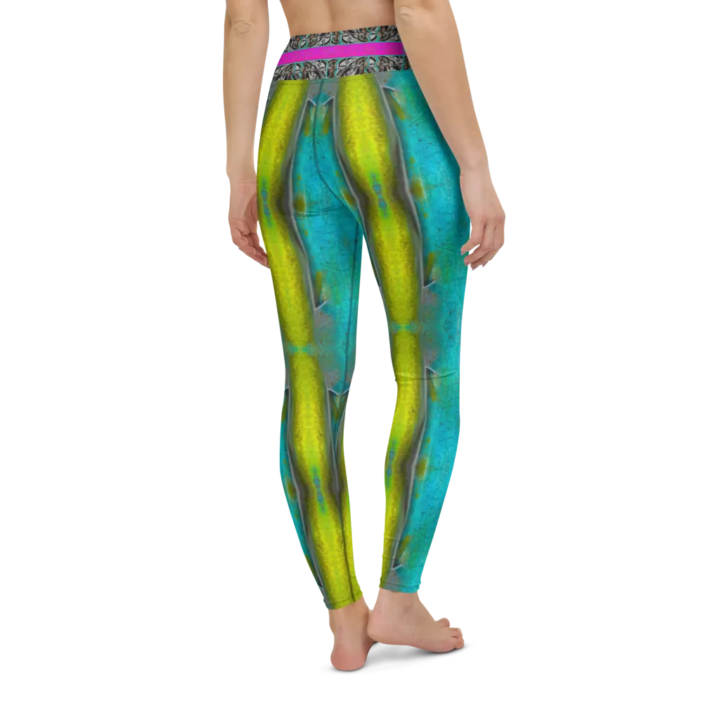 Yoga Leggings (Her/Muliebris)(Tree Link Stripe) RJSTH@Fabric#8 RJSTHs2021 RJS