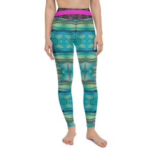 Yoga Leggings (Her/Muliebris)(Tree Link Stripe) RJSTH@Fabric#9 RJSTHs2021 RJS