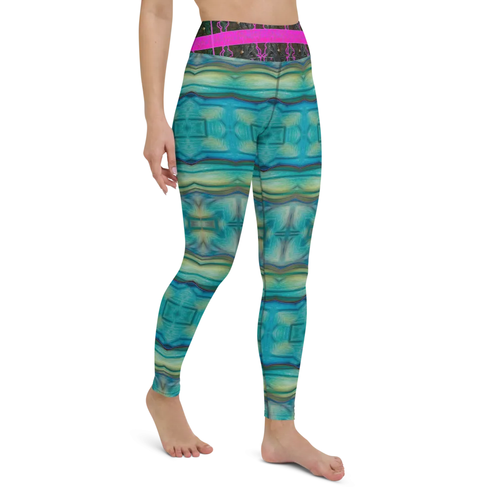 Yoga Leggings (Her/Muliebris)(Tree Link Stripe) RJSTH@Fabric#9 RJSTHs2021 RJS