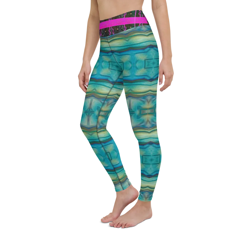 Yoga Leggings (Her/Muliebris)(Tree Link Stripe) RJSTH@Fabric#9 RJSTHs2021 RJS