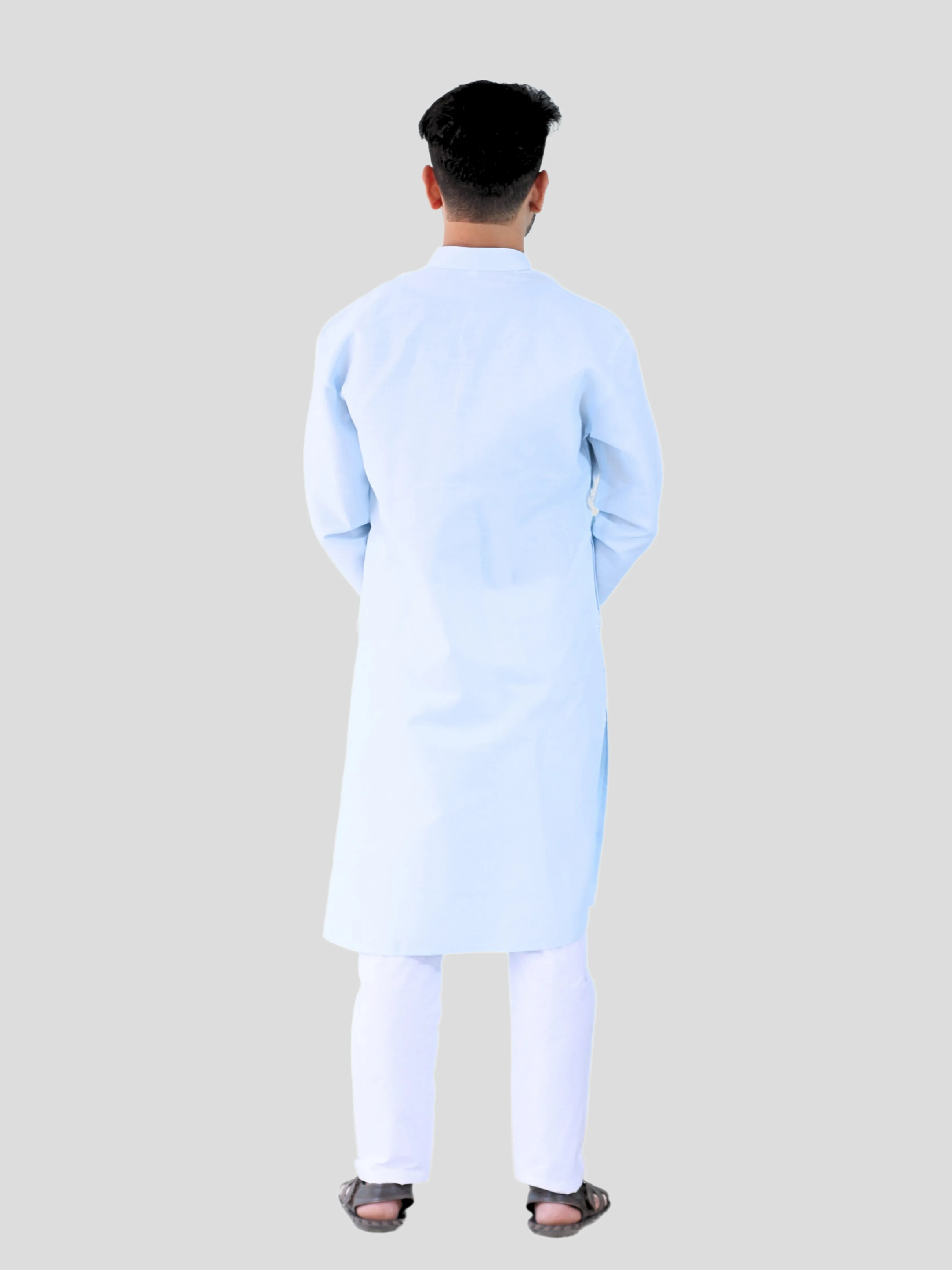 Youth Robe Men's Kurta Pajama Set (Light Blue)