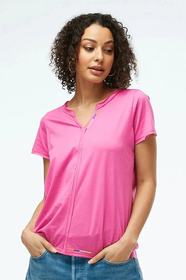 Zaket & Plover Raw Edge Tee